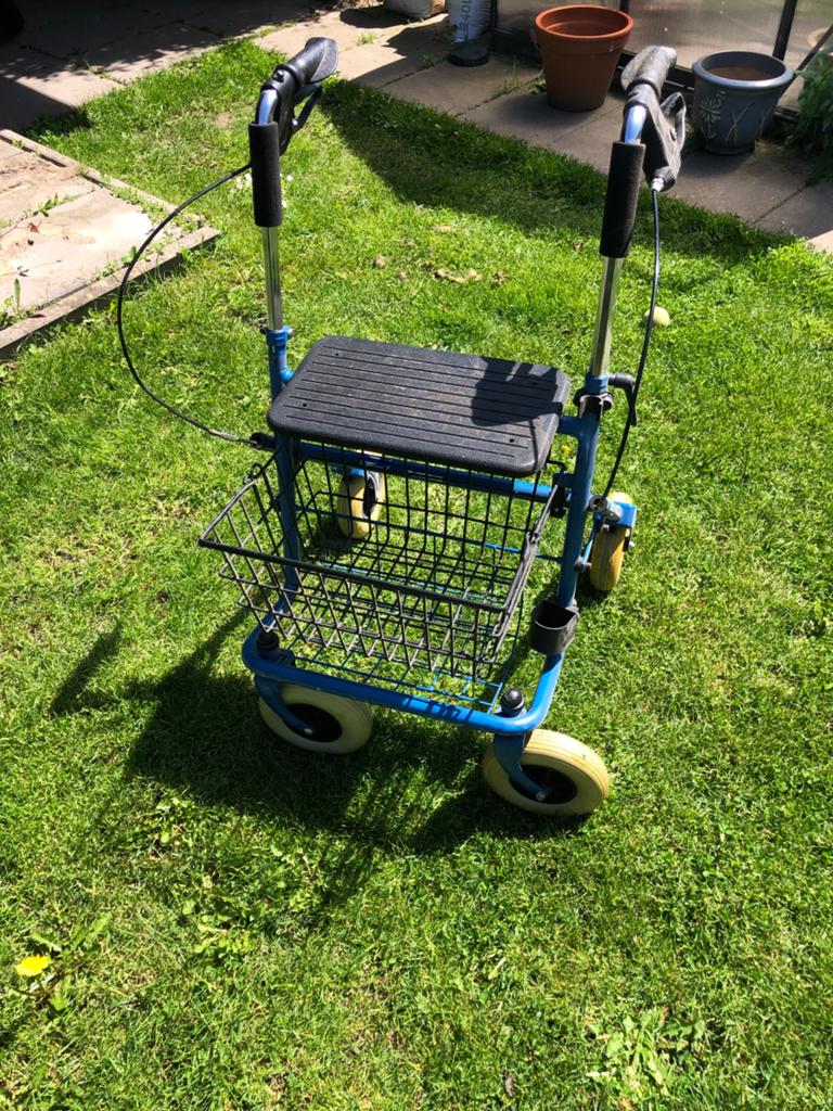 Oerdegelijke rollator, Diversen, Rollators, Gebruikt, Opvouwbaar, Ophalen