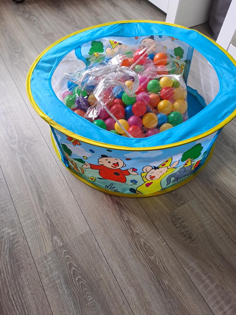 Bumba Speelpakket: Ballenbak, Boekjes, Trommel, Blokken Auto, Kinderen en Baby's, Ophalen of Verzenden