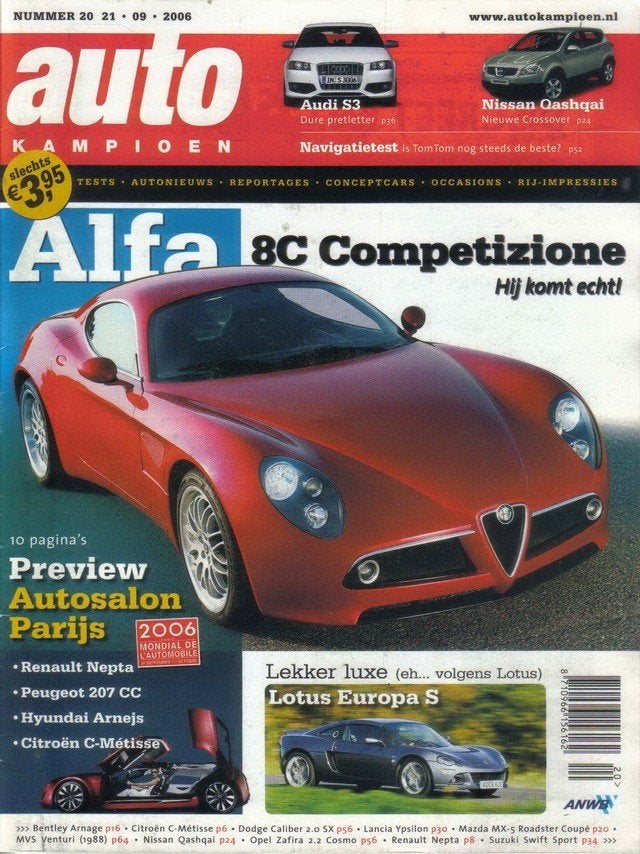 Autokampioen 20 2006 : Audi S3 - Lotus Europa S - Mazda MX5, Ophalen of Verzenden, Gelezen, Algemeen