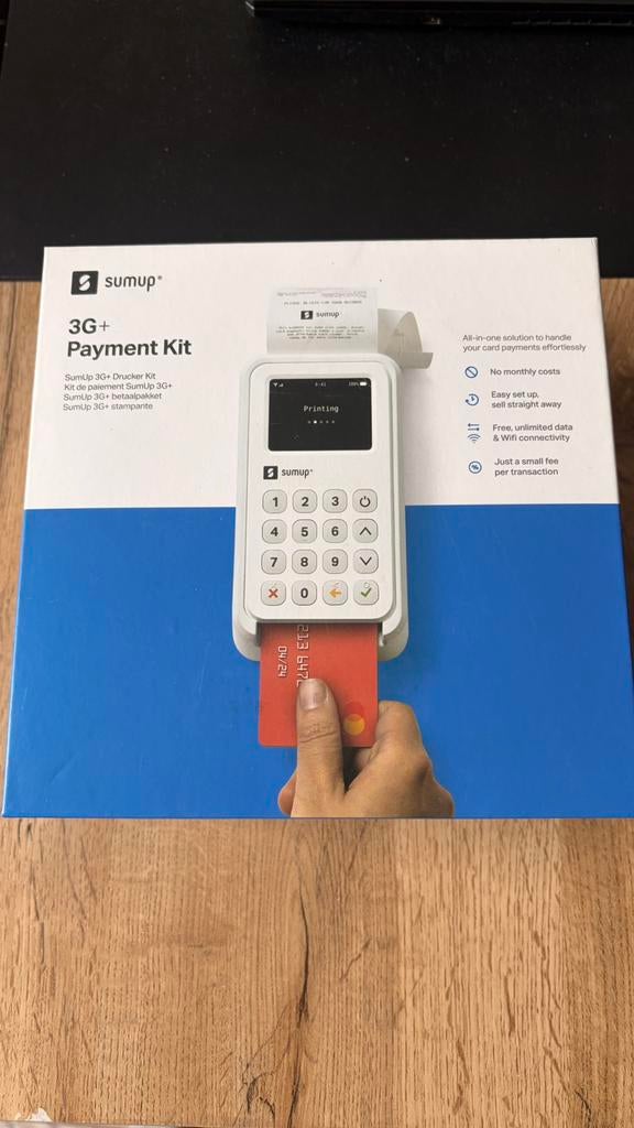 SumUp 3G+ paymant kit, Zakelijke goederen, Kantoor en Winkelinrichting | Kassa's en Betaalsystemen, Ophalen