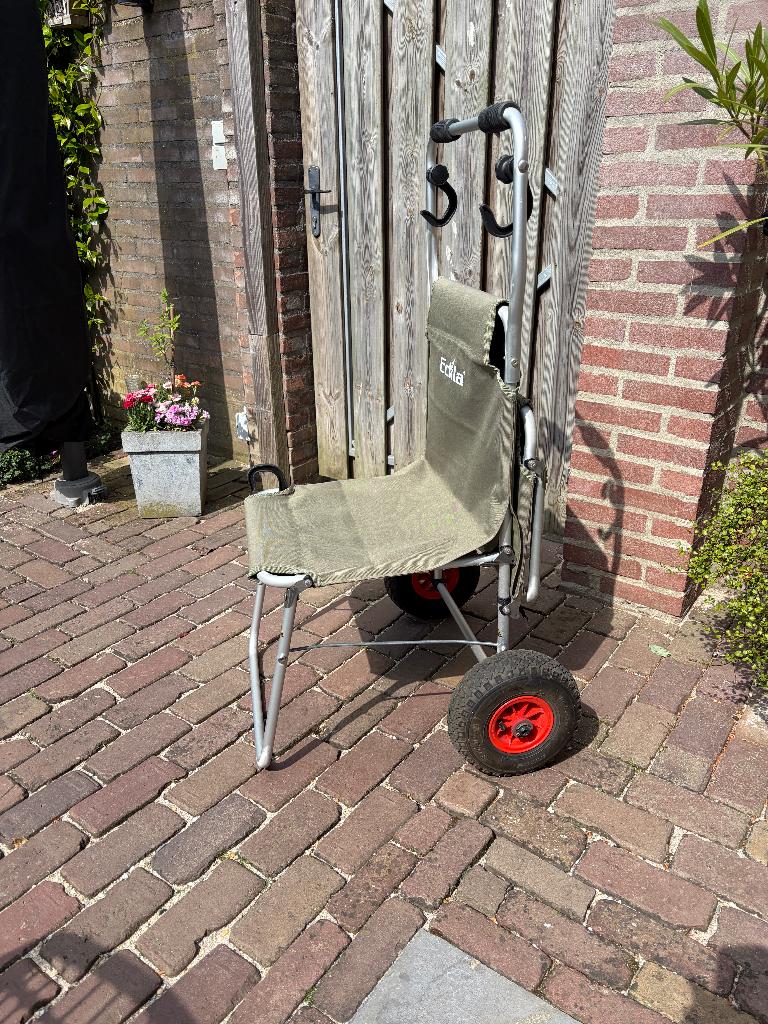 Eckla trolley voor rugzak of foto tassen, Hobby en Vrije tijd, Ophalen of Verzenden, Gebruikt
