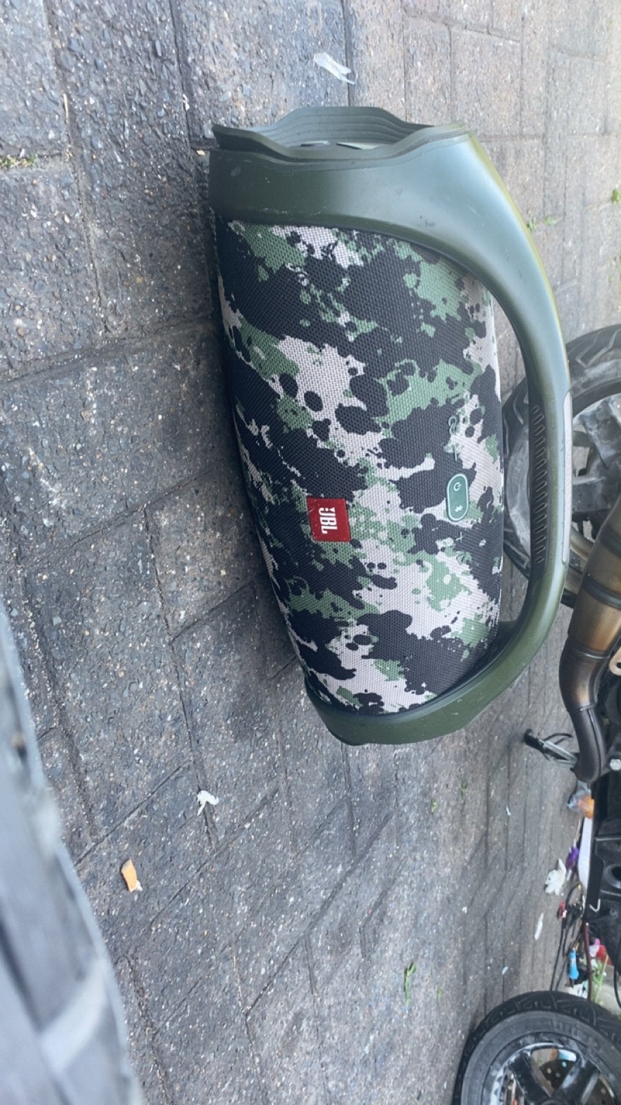 JBL Boombox 2 Camouflage Bluetooth Speaker, Gebruikt, JBL, Draagbare speaker, Bluetooth