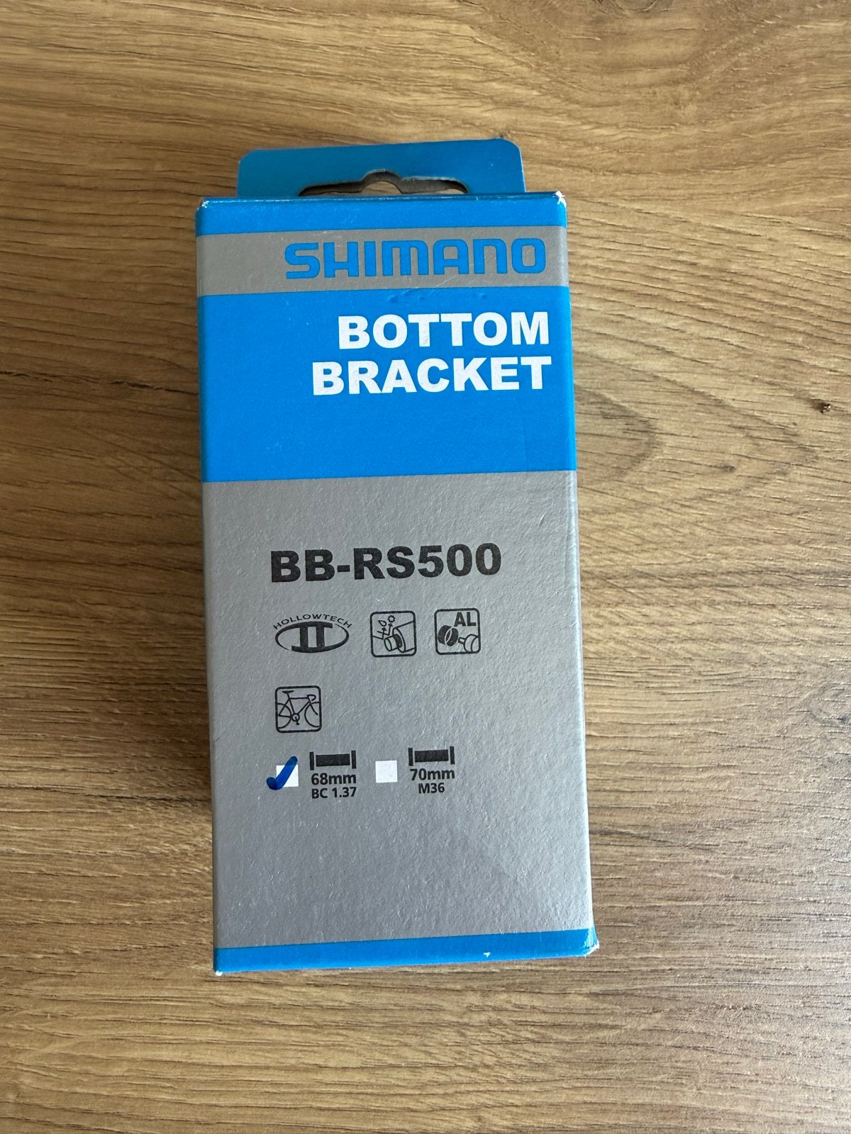 Shimano RS500 Bottom Bracket - Nieuw in doos, Fietsen en Brommers, Crankstel of Pedalen, Ophalen of Verzenden, Racefiets, Nieuw