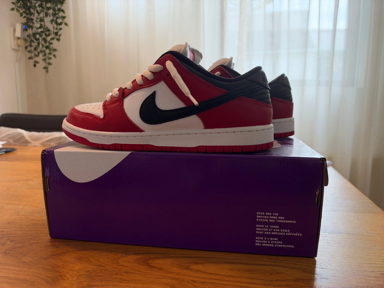 Nike SB Dunk Low Pro Chicago, Overige kleuren, Ophalen of Verzenden, Sneakers of Gympen, Zo goed als nieuw