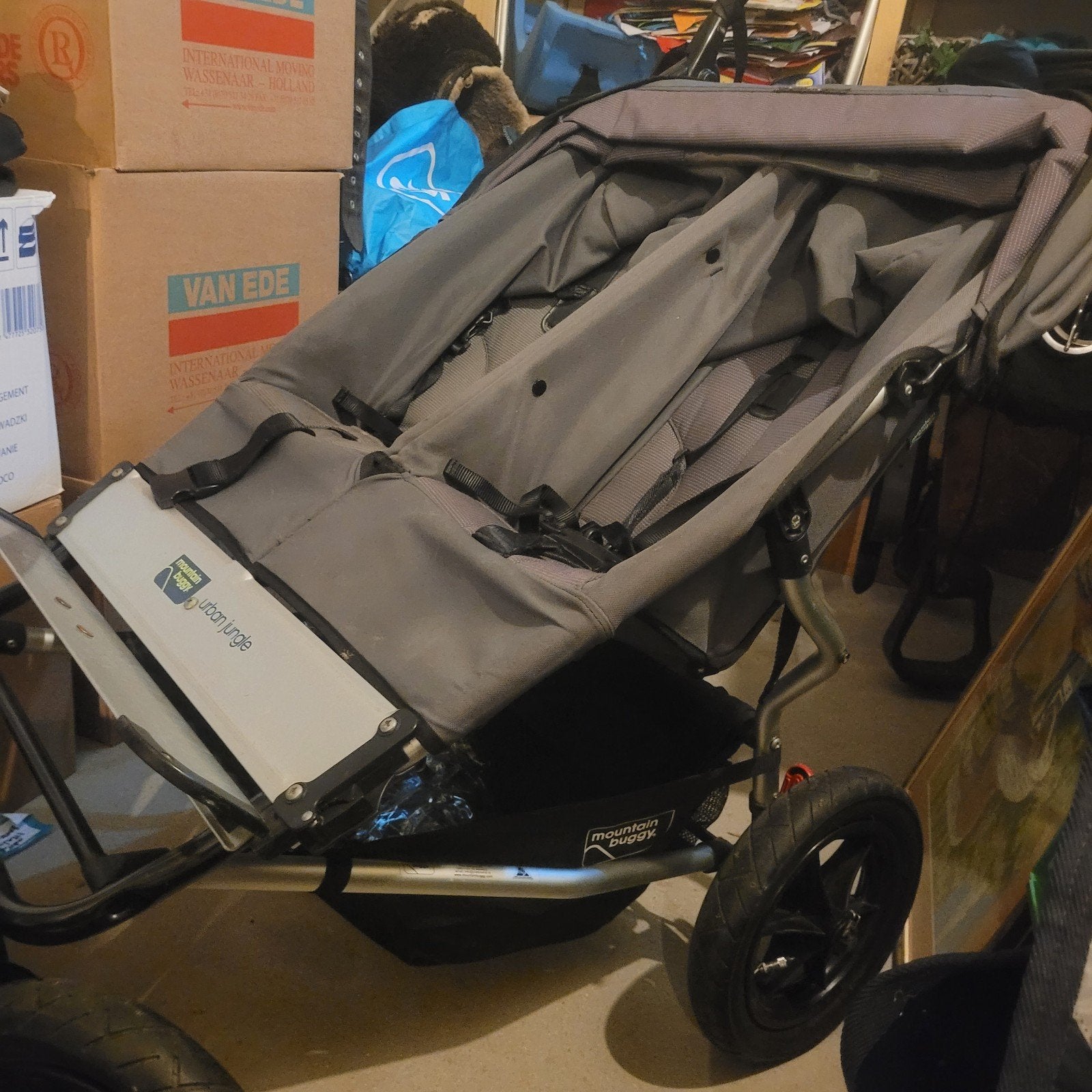 Mountain Buggy Urban Jungle Duowagen met Reiswieg, Gebruikt, Ophalen, Overige merken, Duowagen