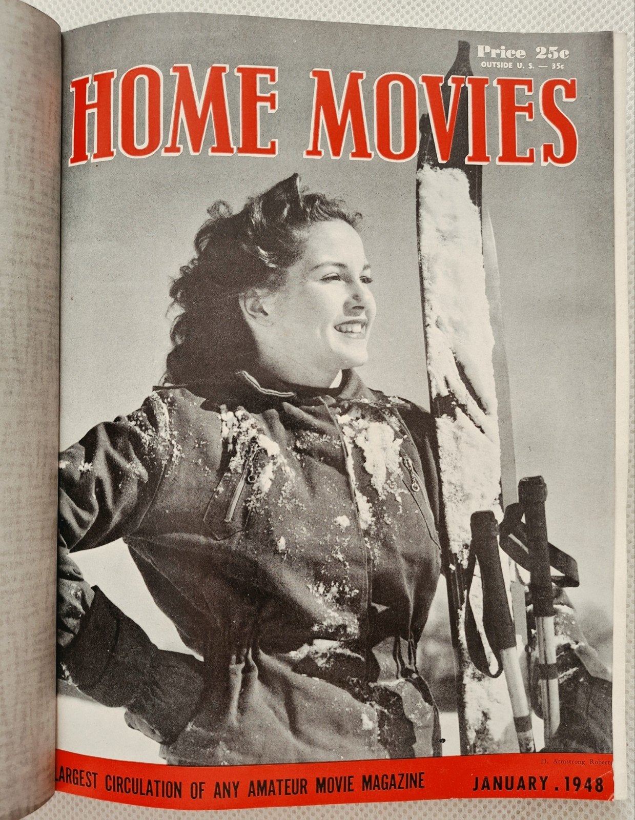 Home Movies Magazine Jaargang 1948 - 10 bladen Gebonden, Ophalen of Verzenden, Gelezen, Muziek, Film of Tv