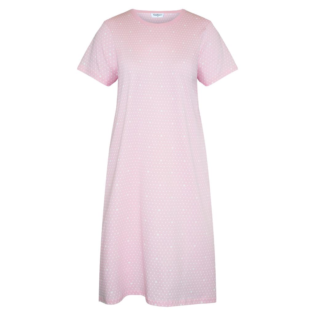 Gaubert Dames Nachthemd stipje/hartje (GB-6803), Maat 46/48 (XL) of groter, Nieuw, Ophalen of Verzenden, Holland Underwear