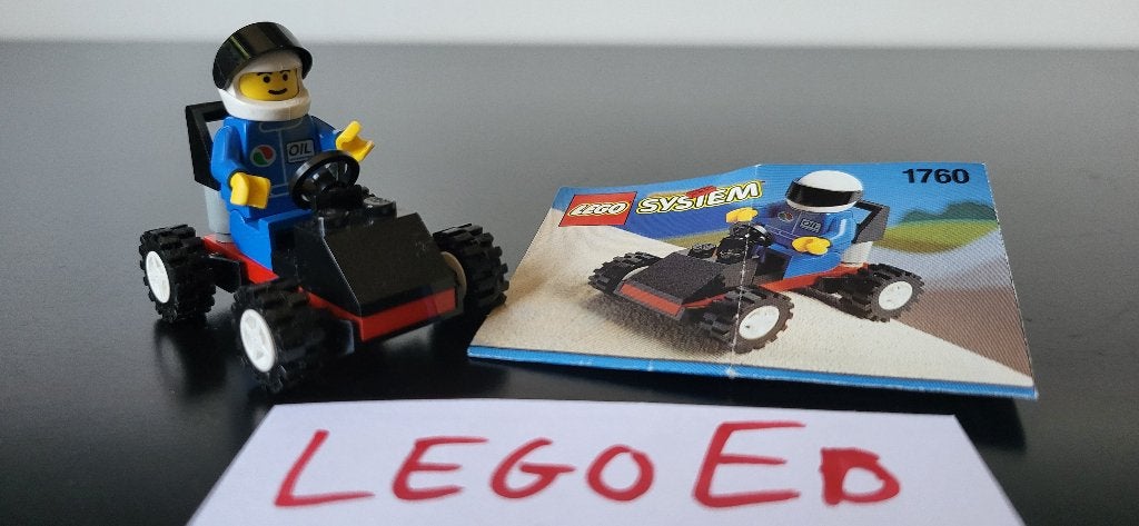 Lego 1760 - Go-Cart - Classic Town/Race, Compleet, Overige thema's, Lego, Ophalen of Verzenden