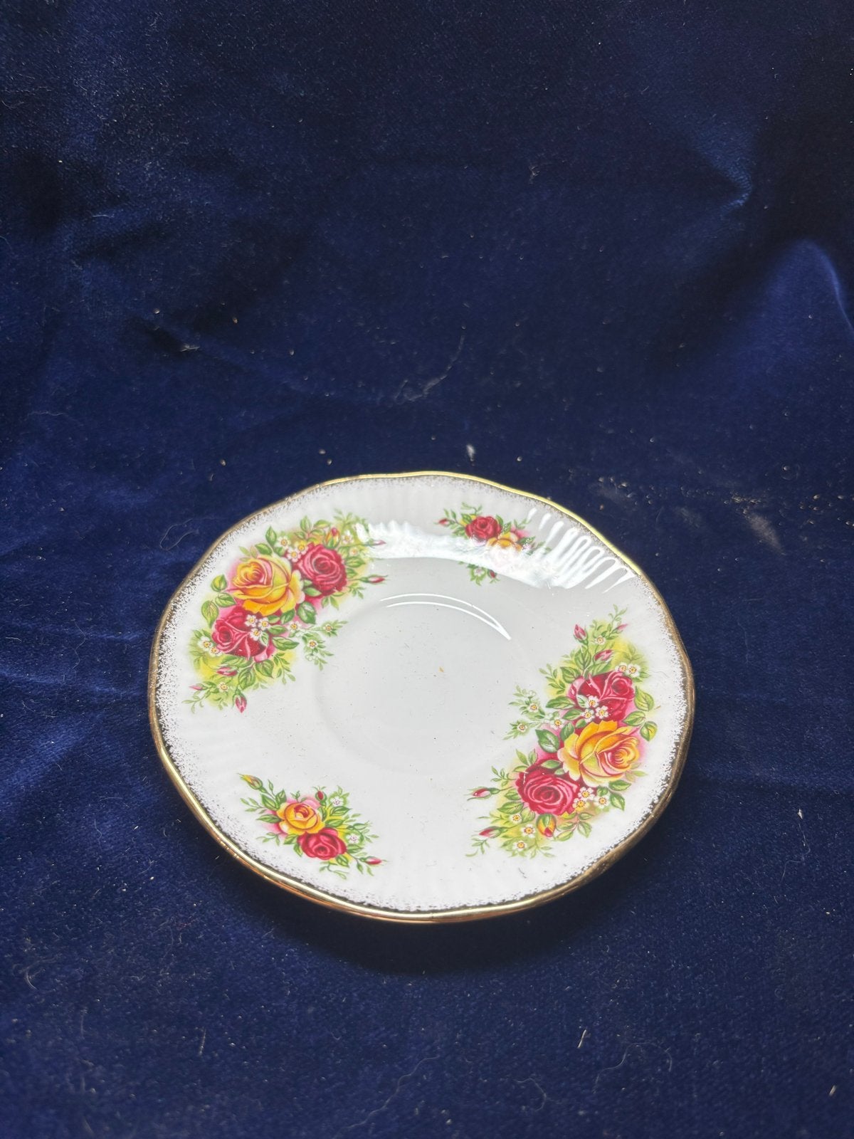 Antiek Engels Rozen Bordje - Royal Albert Old Country Roses, Ophalen of Verzenden