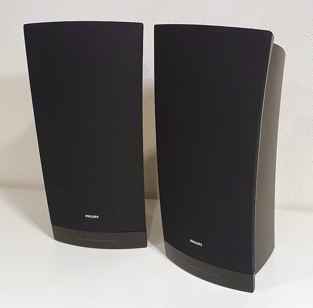 2x Surround luidsprekers - Philips (60Watt), Philips, Overige typen, Ophalen of Verzenden, S
