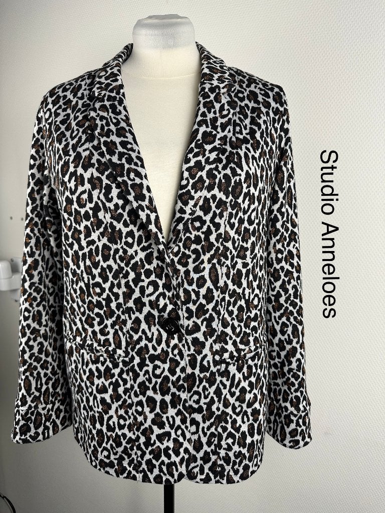Studio Anneloes Blazer  (mt: 44) 26,5/3, Studio Anneloes, Wit, Studio Anneloes, Maat 42/44 (L)
