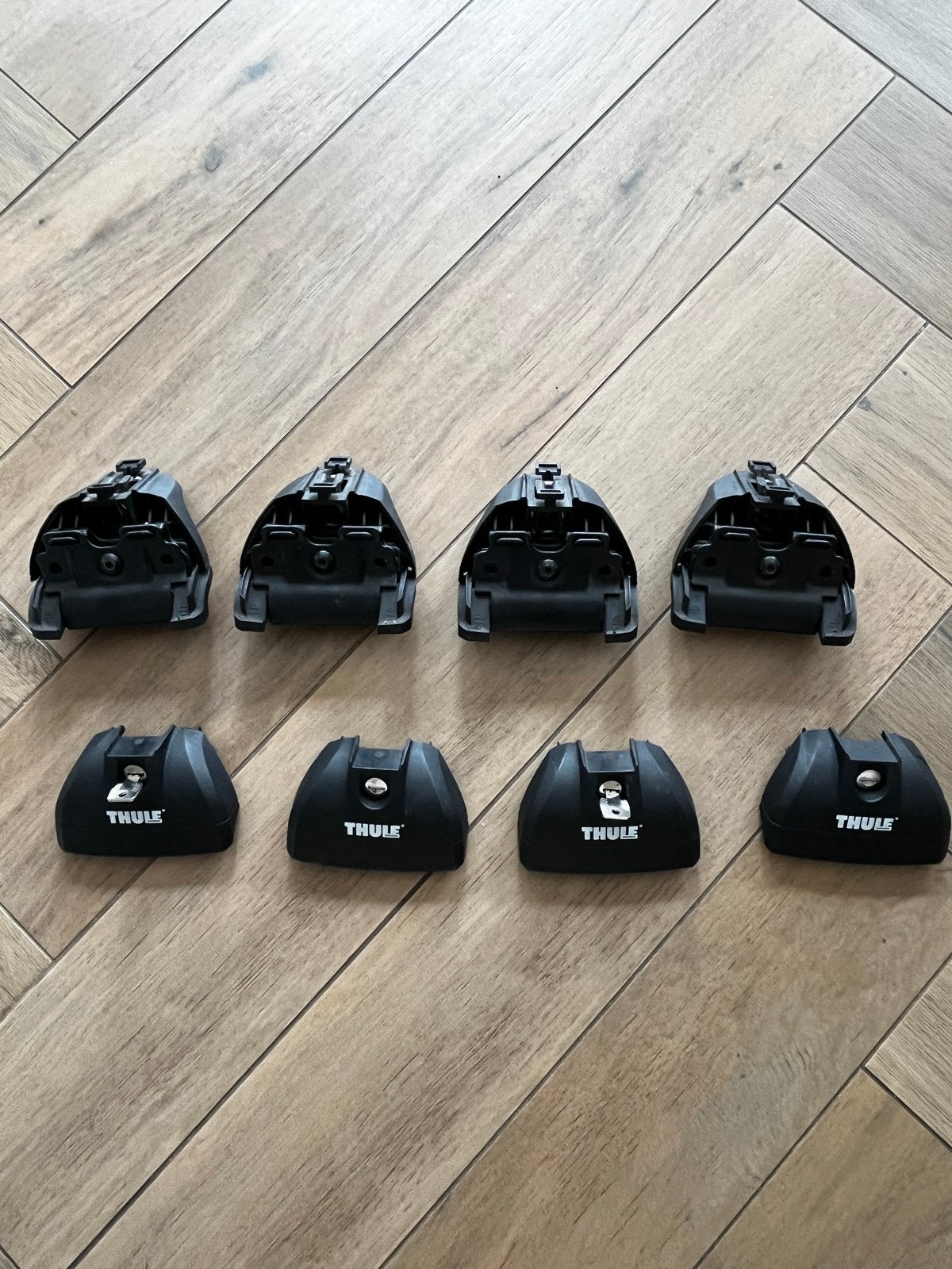 Thule Rapid System 753 Voetenset voor Dakdragers, Ophalen of Verzenden, Gebruikt
