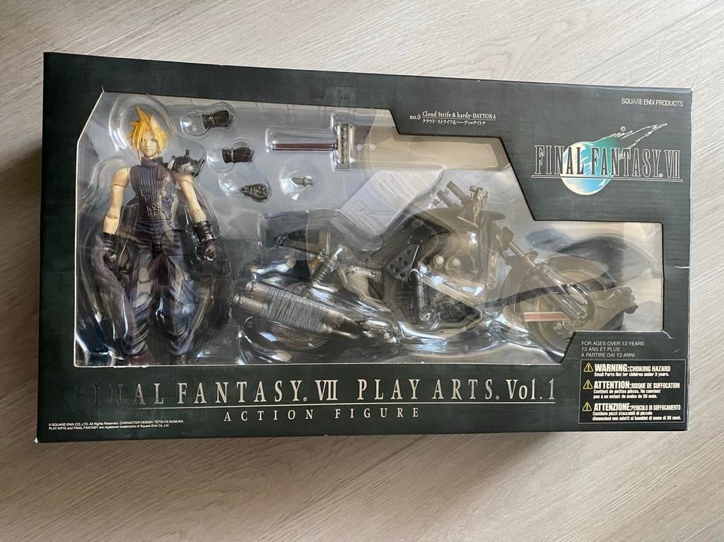 Final Fantasy VII Play Arts Vol.1 Cloud Strife, Verzamelen, Ophalen of Verzenden, Zo goed als nieuw