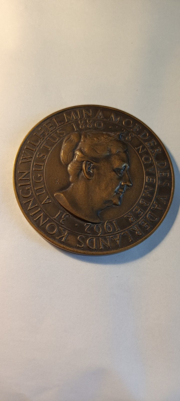 Koningin Wilhelmina inhuldigingsmedaille 1898, Ophalen of Verzenden, Koningin Wilhelmina, Overige waardes, Losse munt