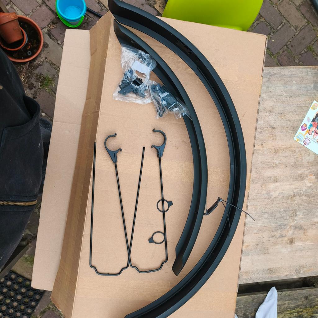 Cube ACID spatbordenset (mudguard set) 29 inch 75mm, Spatbord, Ophalen of Verzenden, Nieuw, Kunststof