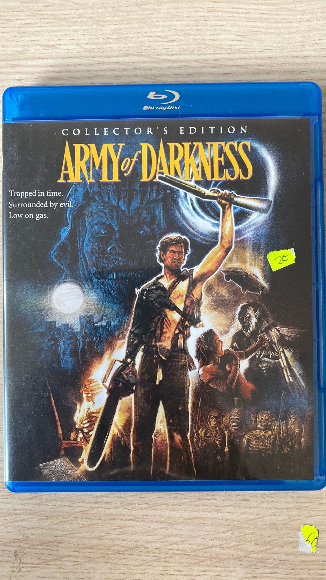 Army of darkness blu ray horror, Ophalen of Verzenden, Zo goed als nieuw, Horror