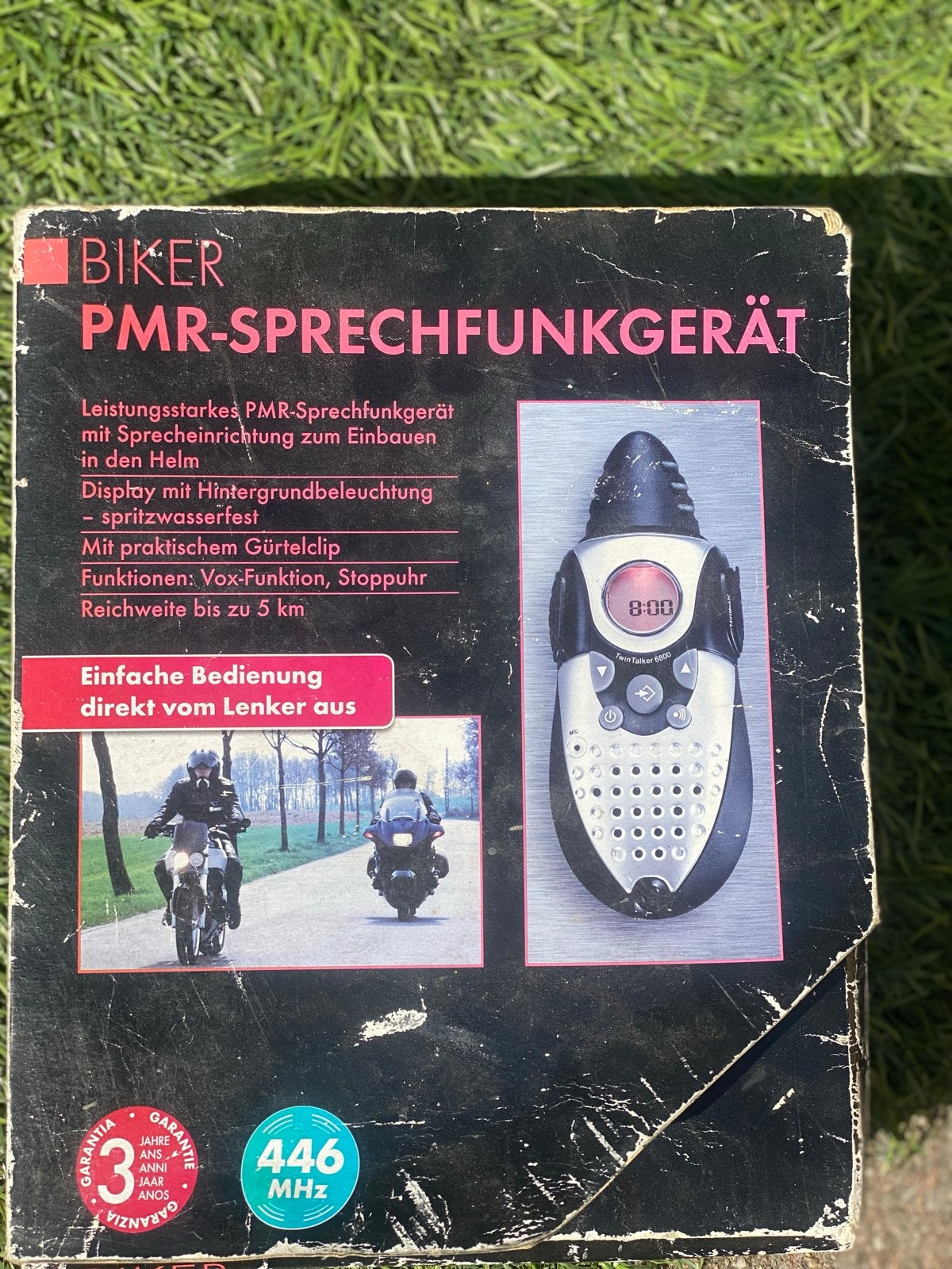 Biker PMR-Sprechfunkgerät - Nieuw in doos, Ophalen, Nieuw, Portofoon of Walkie-talkie, Handsfree-functie