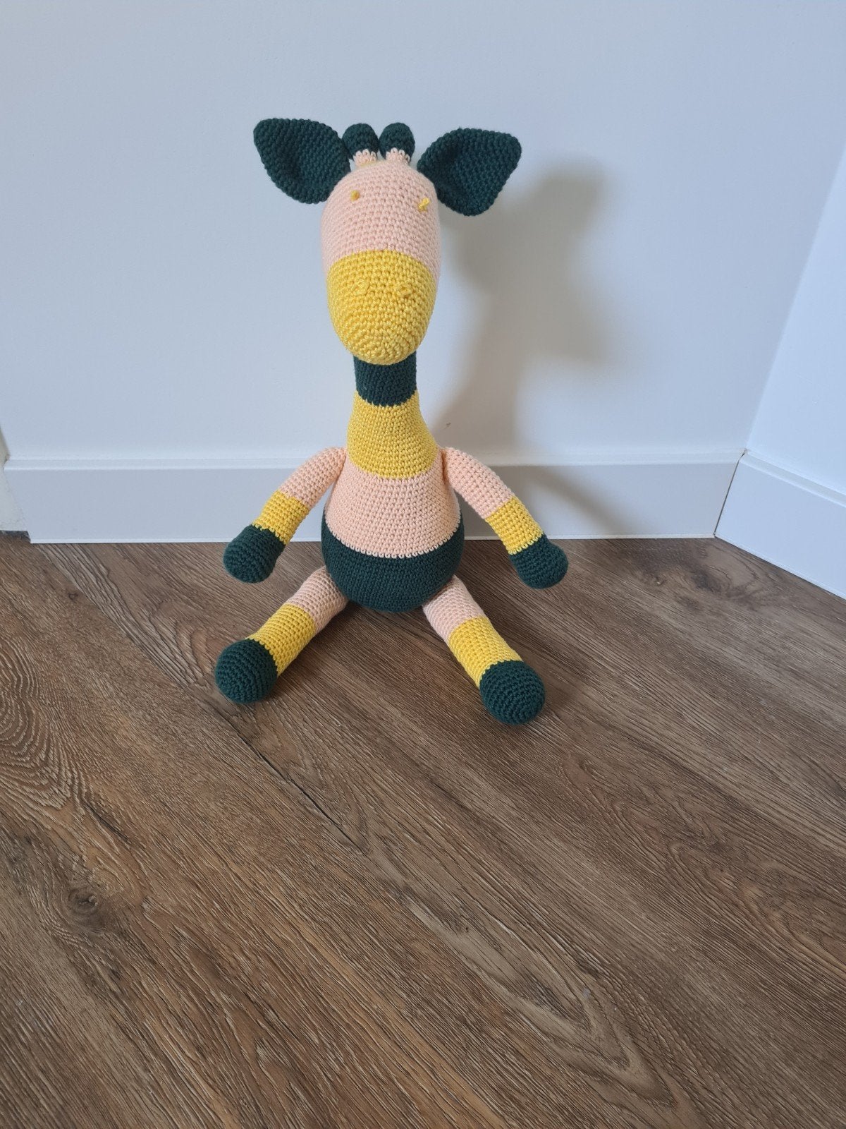 Gehaakte Giraf Knuffel - 45 cm, Giraf, Handgemaakt, Nieuw, Ophalen of Verzenden