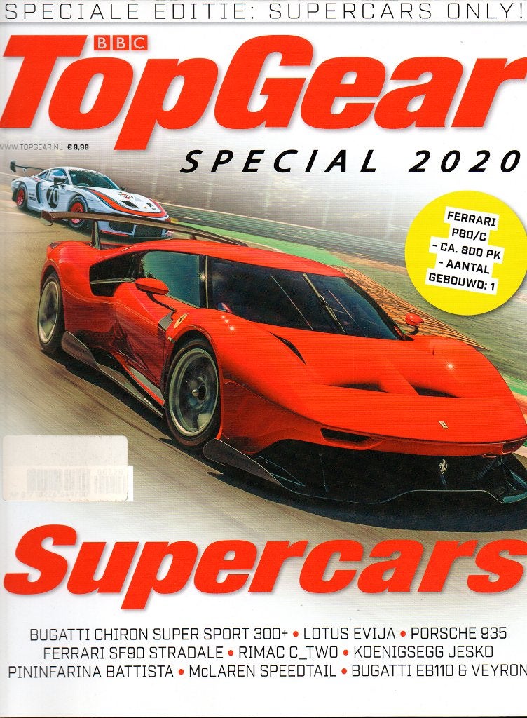 TopGear special 2020 Supercars, Ophalen of Verzenden, Zo goed als nieuw, Overige typen