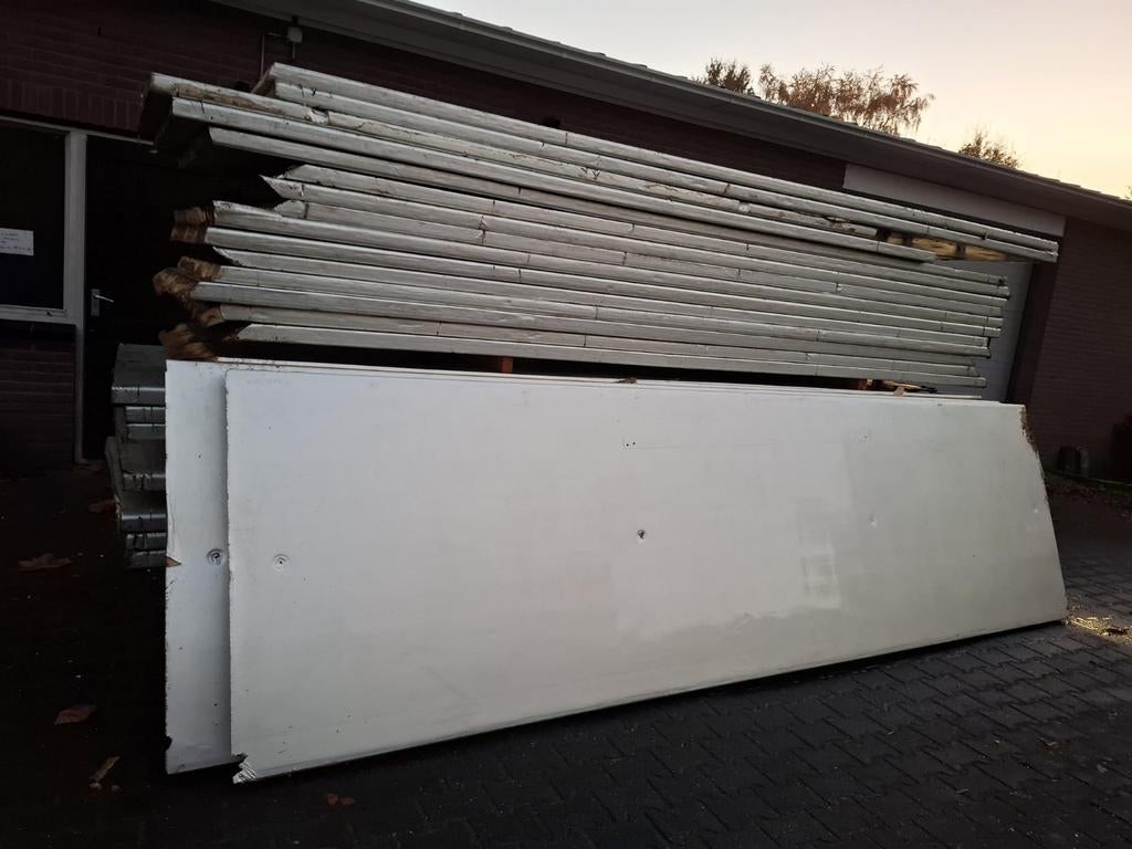 Isolatie platen pir eps dupanel wand dak vloer scherp, Ophalen of Verzenden, 200 cm of meer, 200 cm of meer