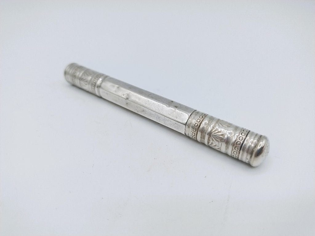 Zilveren naaldenkoker, P.C. Cabboes, Leeuwarden, ca. 1850, Verzenden, Zilver