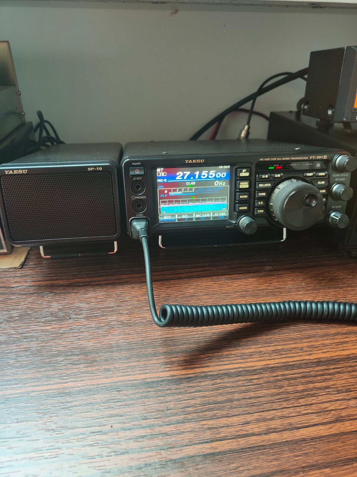 Yaesu FT-991A All-Mode Transceiver met SP-10 en M-70/M-90, Ophalen of Verzenden, Zo goed als nieuw