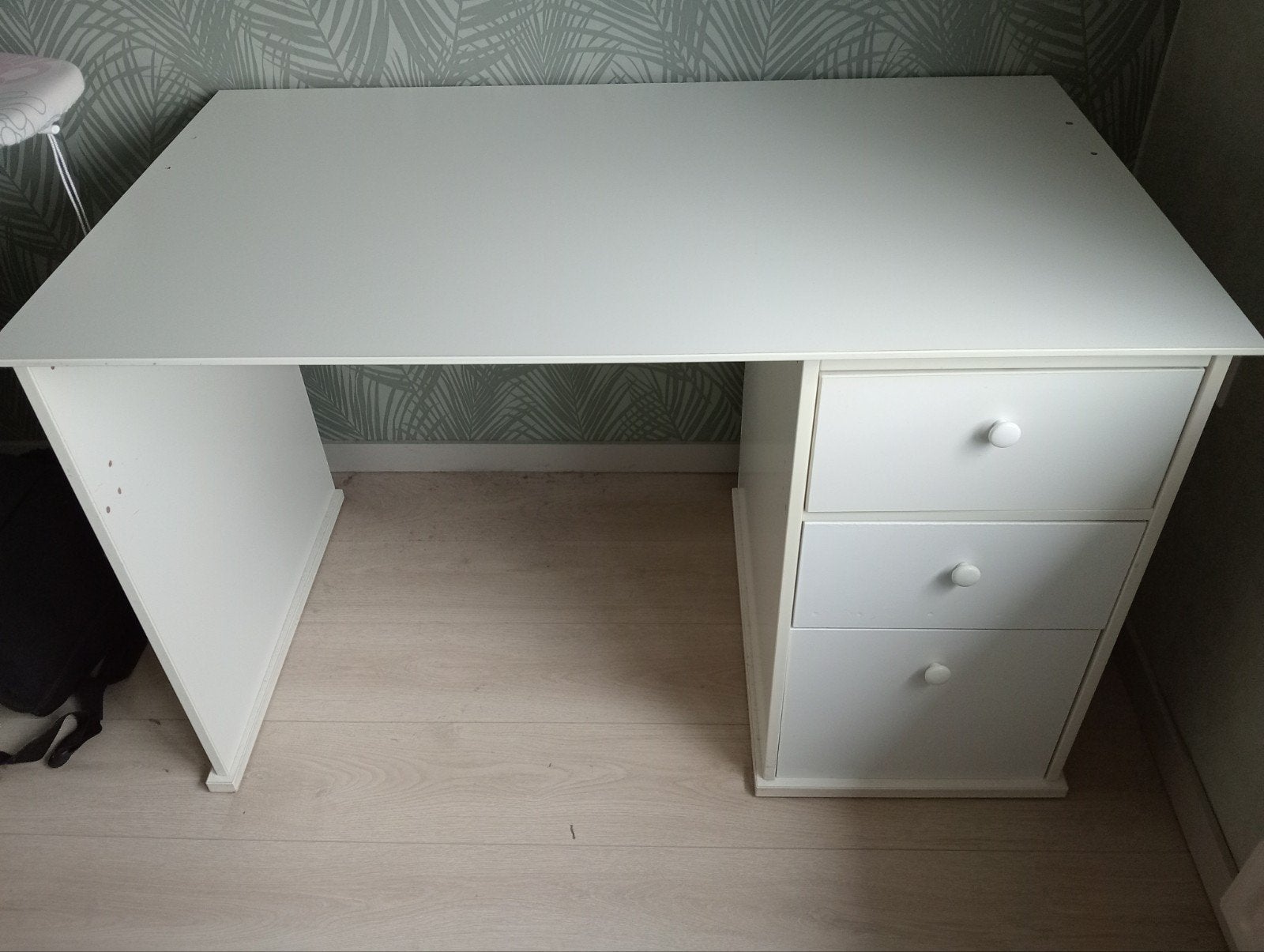 Bureau Ikea Hemnes, Huis en Inrichting, Ophalen, Gebruikt, Hout, IKEA