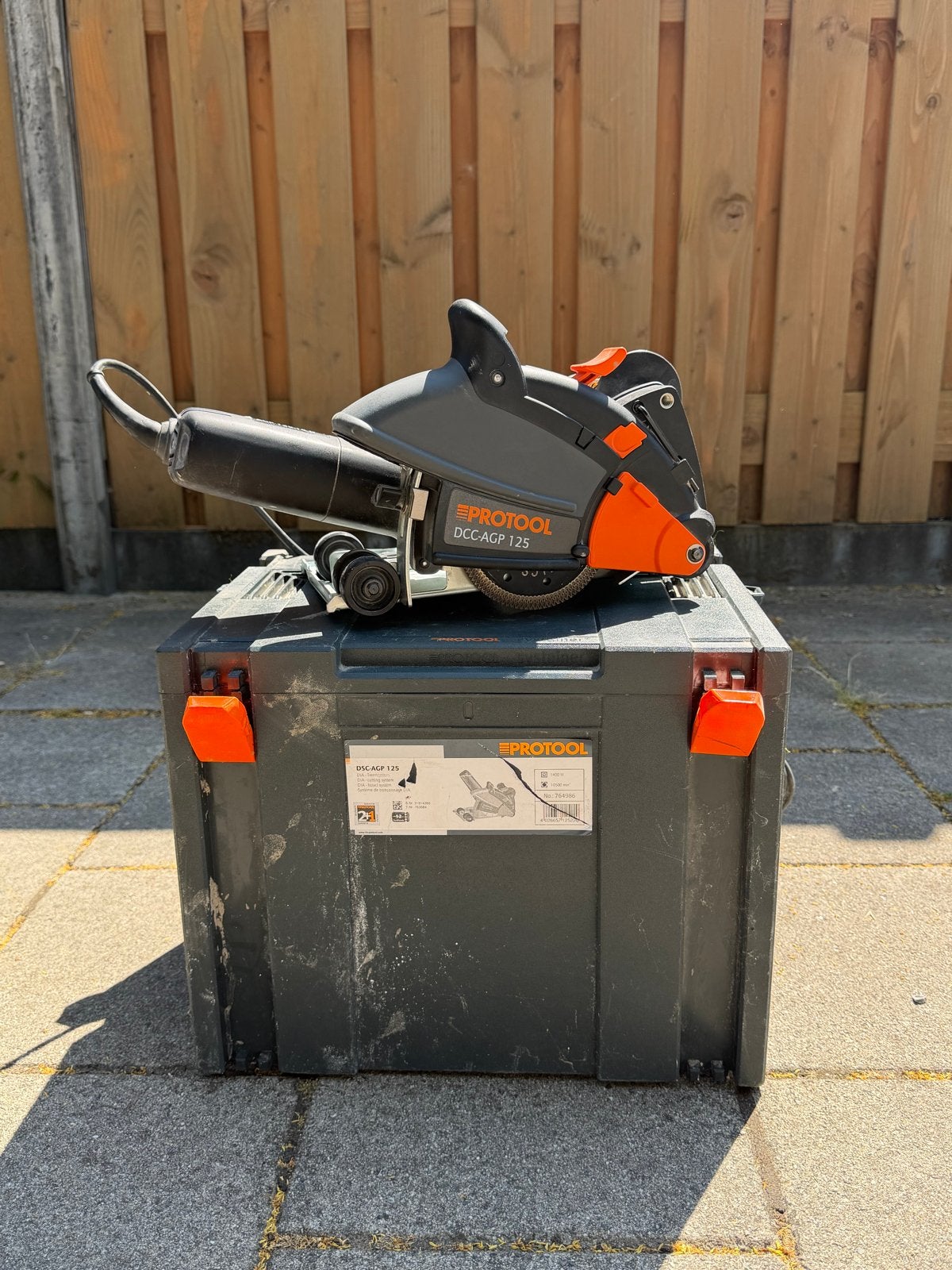 Protool DSC AGP 125 Diamantslijper in Systainer, Ophalen, Gebruikt