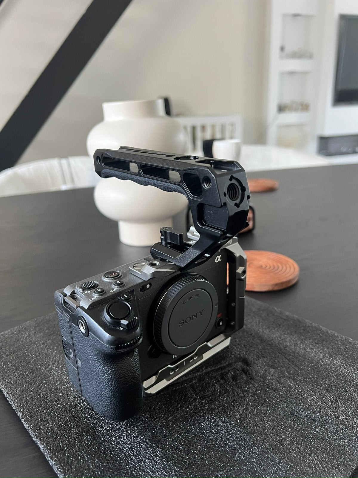 Sony FX3 Cinema Line camera body+ SmallRig cage., Ophalen, Zo goed als nieuw, Sony, 20x of meer