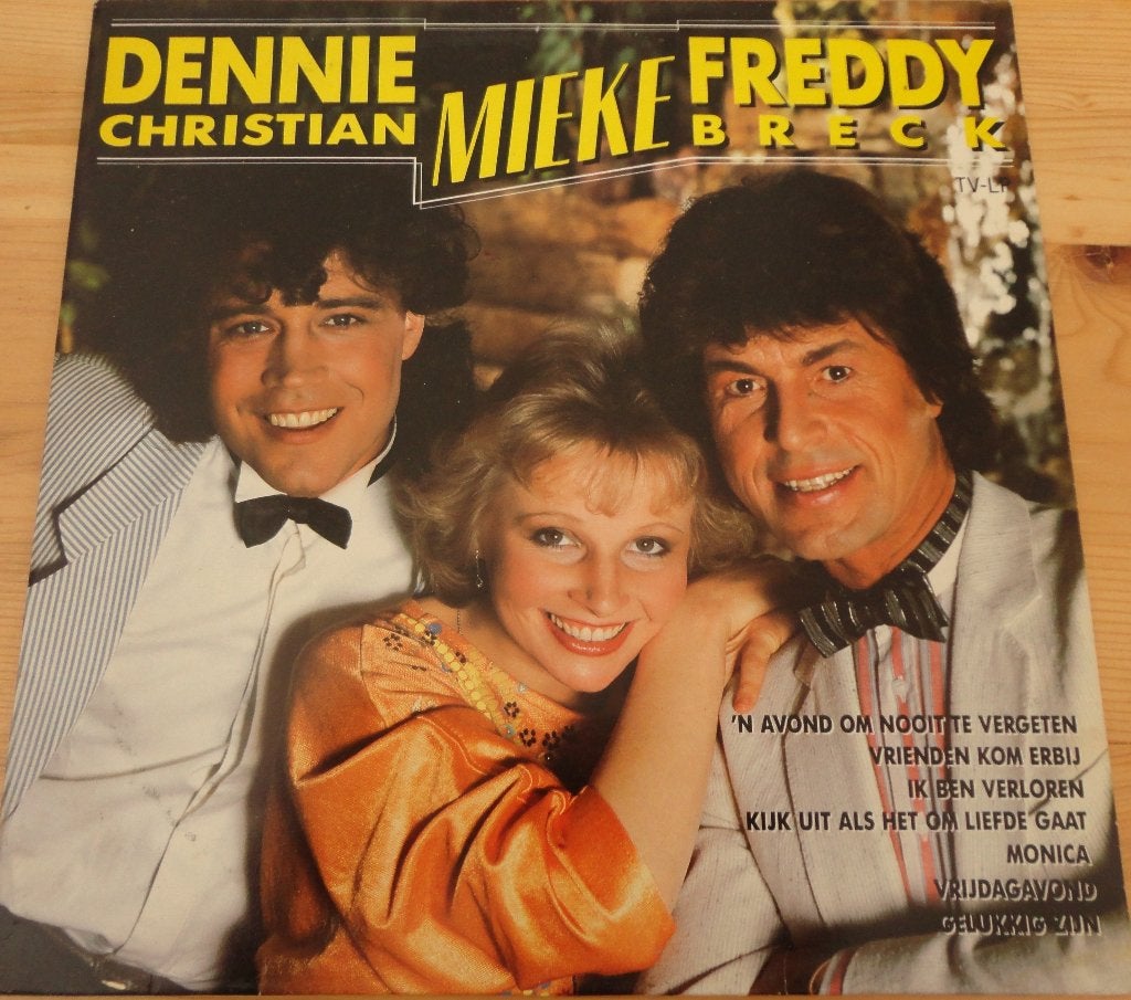 Dennie Christian-Mieke-Freddy Breck (LP), Cd's en Dvd's, LP, Gebruikt, Ophalen of Verzenden, Levenslied of Smartlap