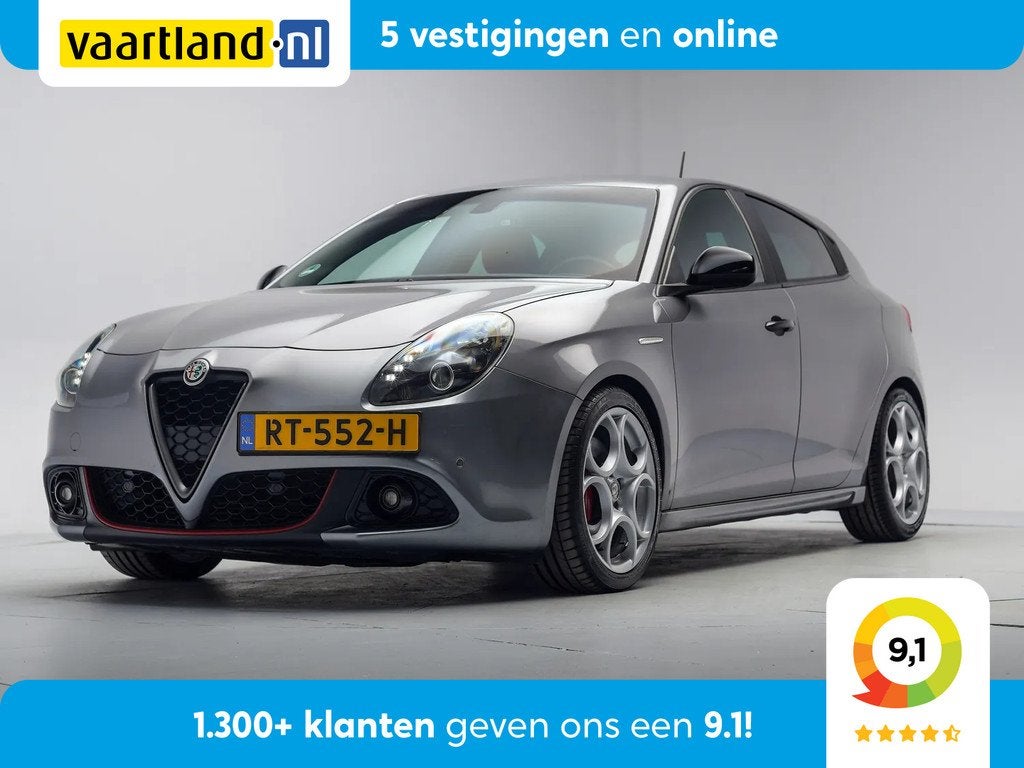 Alfa Romeo Giulietta 1.4 Turbo MultiAir Super Veloce Aut. [, Automaat, 4 cilinders, Bedrijf, Zilver of Grijs