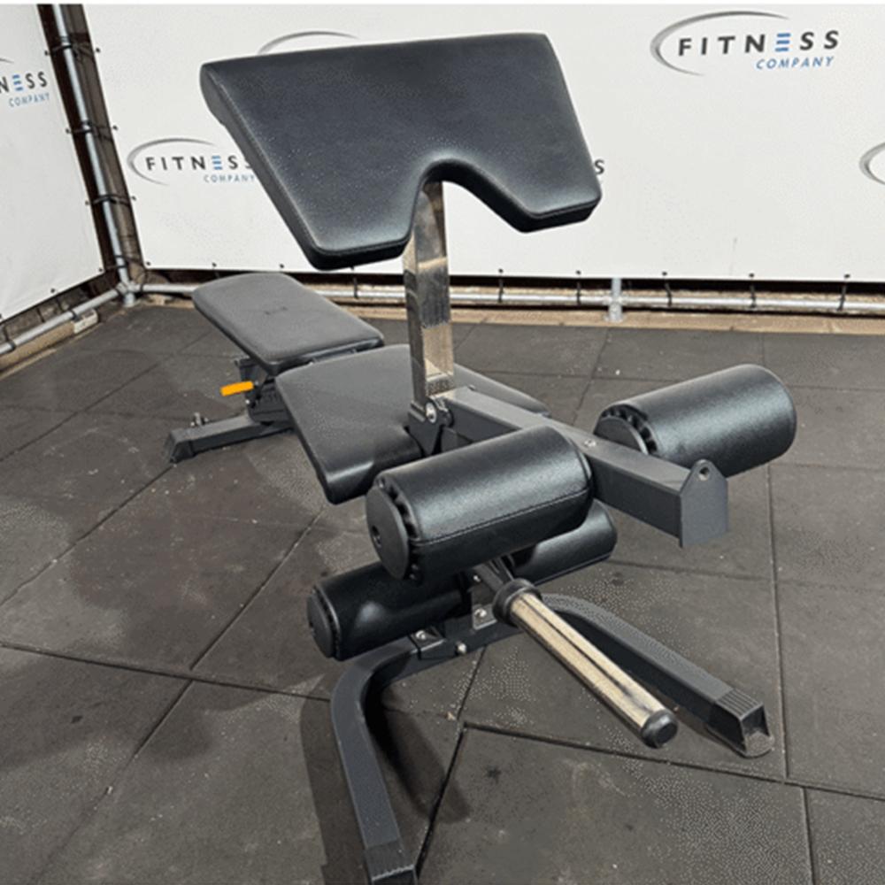 GymFit – Multi Bench – All in 1 + Bicep Curl, Ophalen of Verzenden, Gebruikt, Buik, Fitnessbank