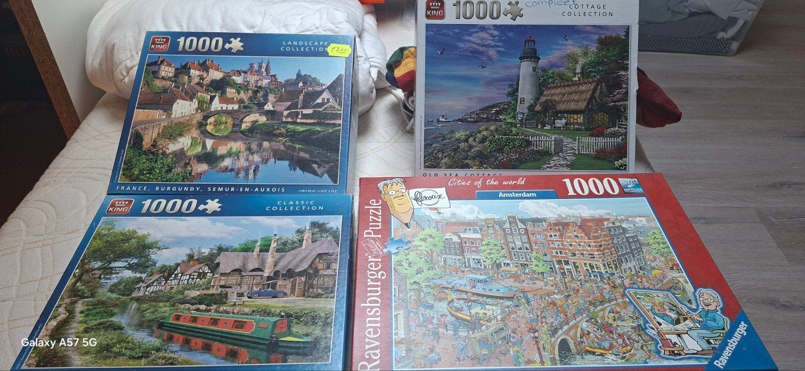 mooie puzzels, Ophalen of Verzenden, 500 t/m 1500 stukjes, Zo goed als nieuw
