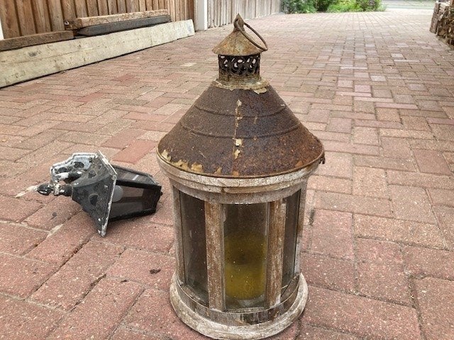 Vintage lampen, Ophalen, Gebruikt, Vintage