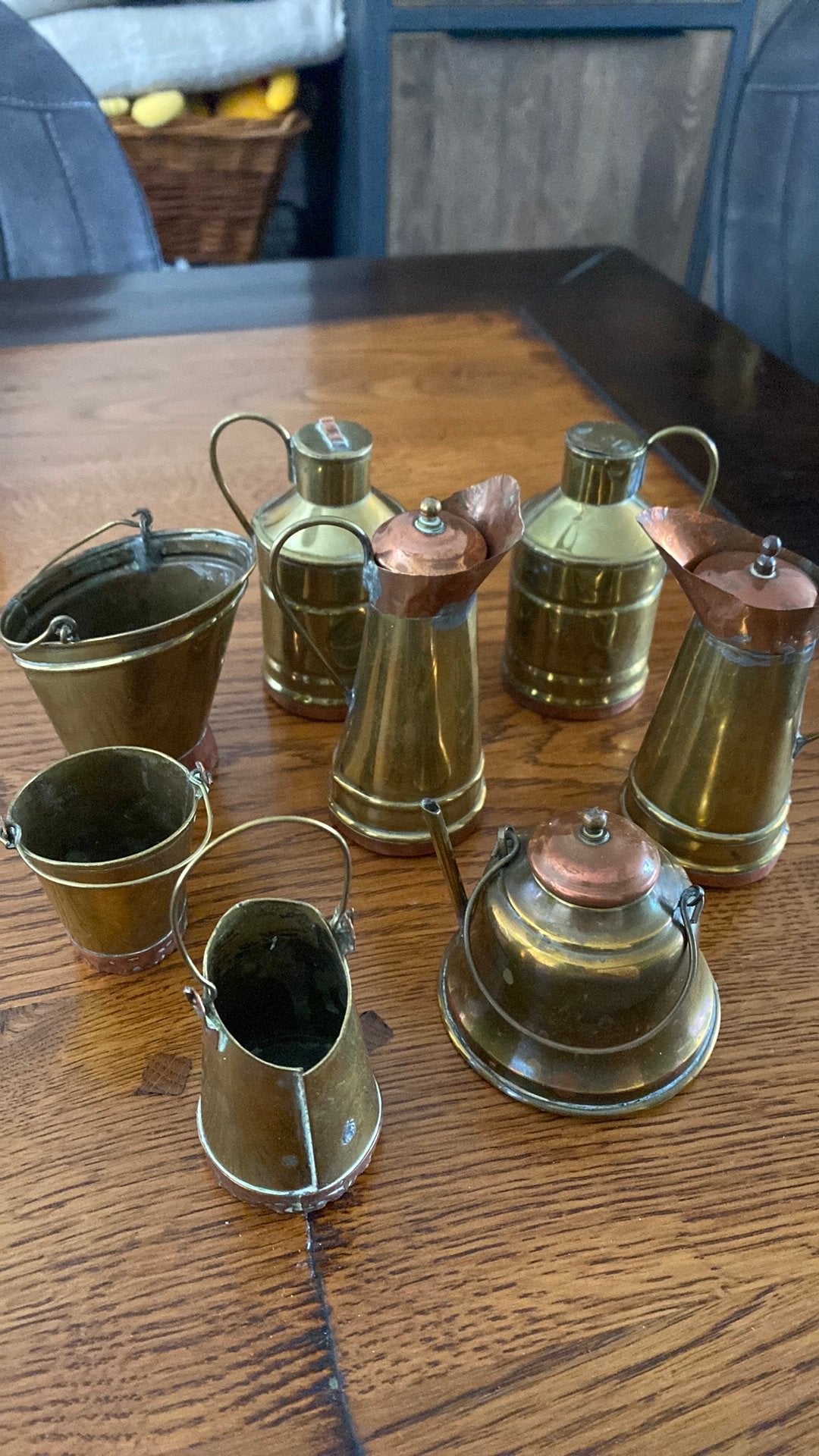 Koperen miniatuur, Ophalen of Verzenden