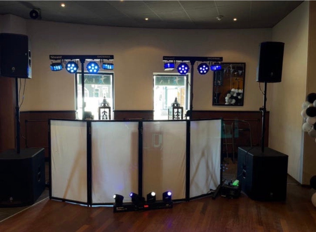 Complete DJ Set met Soundcraft Mengpaneel en The Box Pro, Ophalen, Gebruikt, 10 tot 20 kanalen, Microfooningang