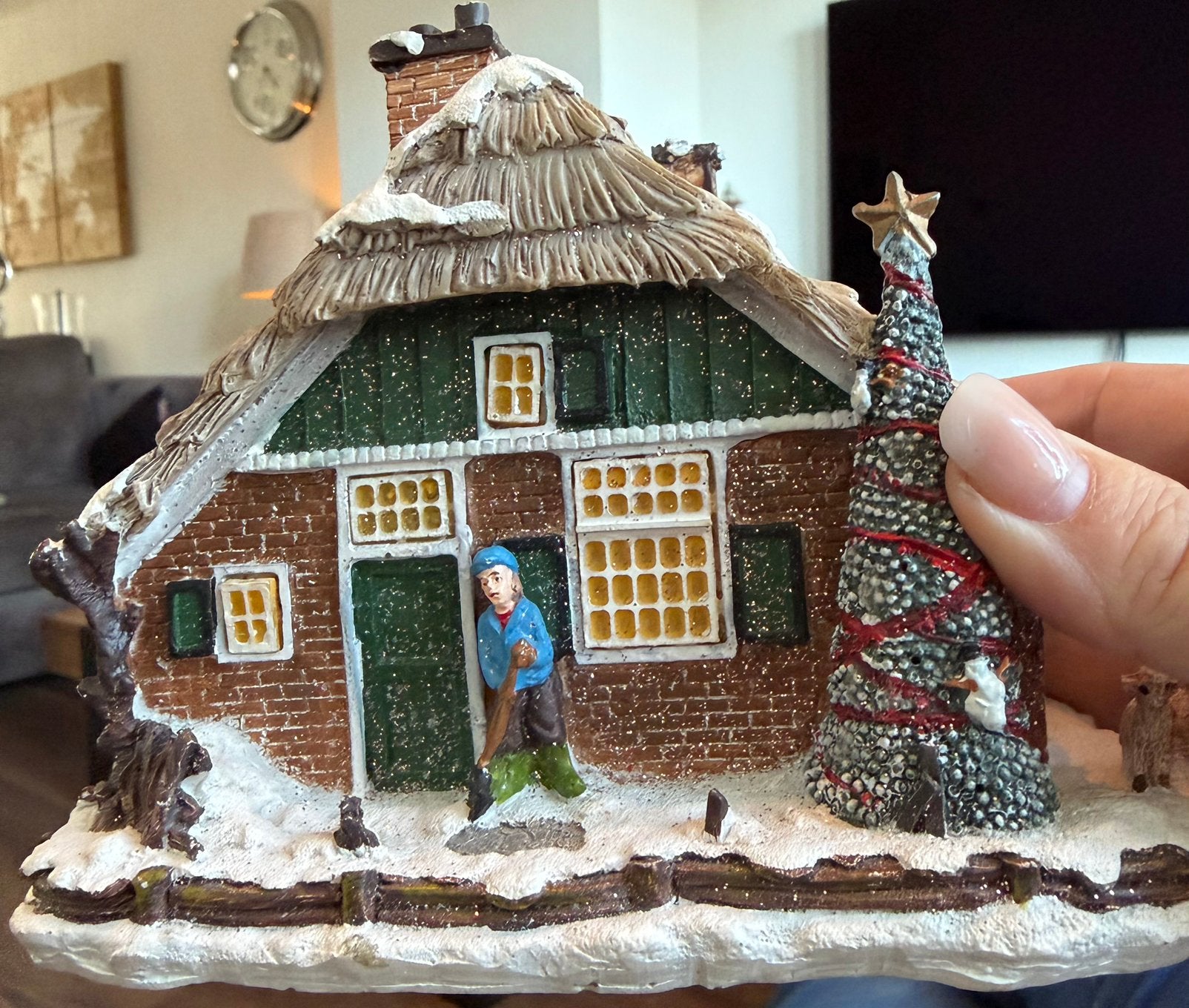 Typisch Hollands, Miniatuur Boerderij, Ophalen of Verzenden, Gebruikt