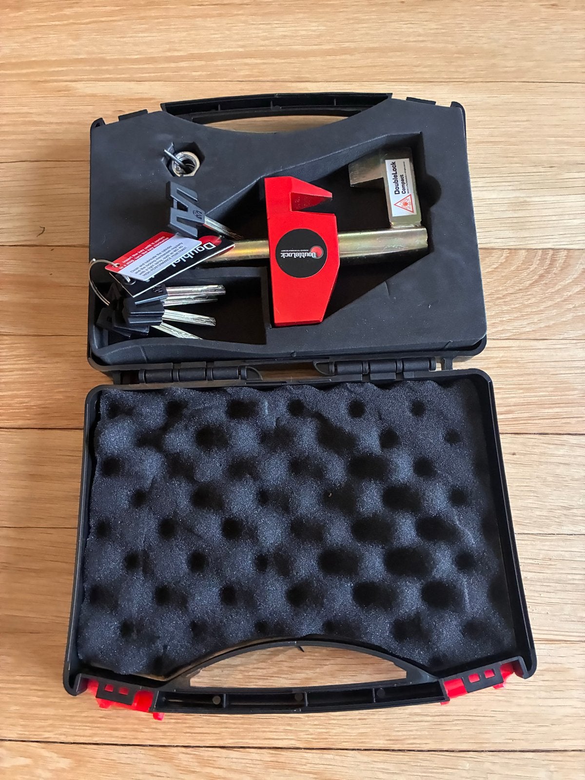 DoubleLock Compact Eagle Disselslot - Nieuwstaat, Auto diversen, Anti-diefstal, Zo goed als nieuw, Ophalen of Verzenden
