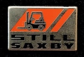 Still Saxby heftruck pin, Verzenden, Nieuw, Transport, Speldje of Pin