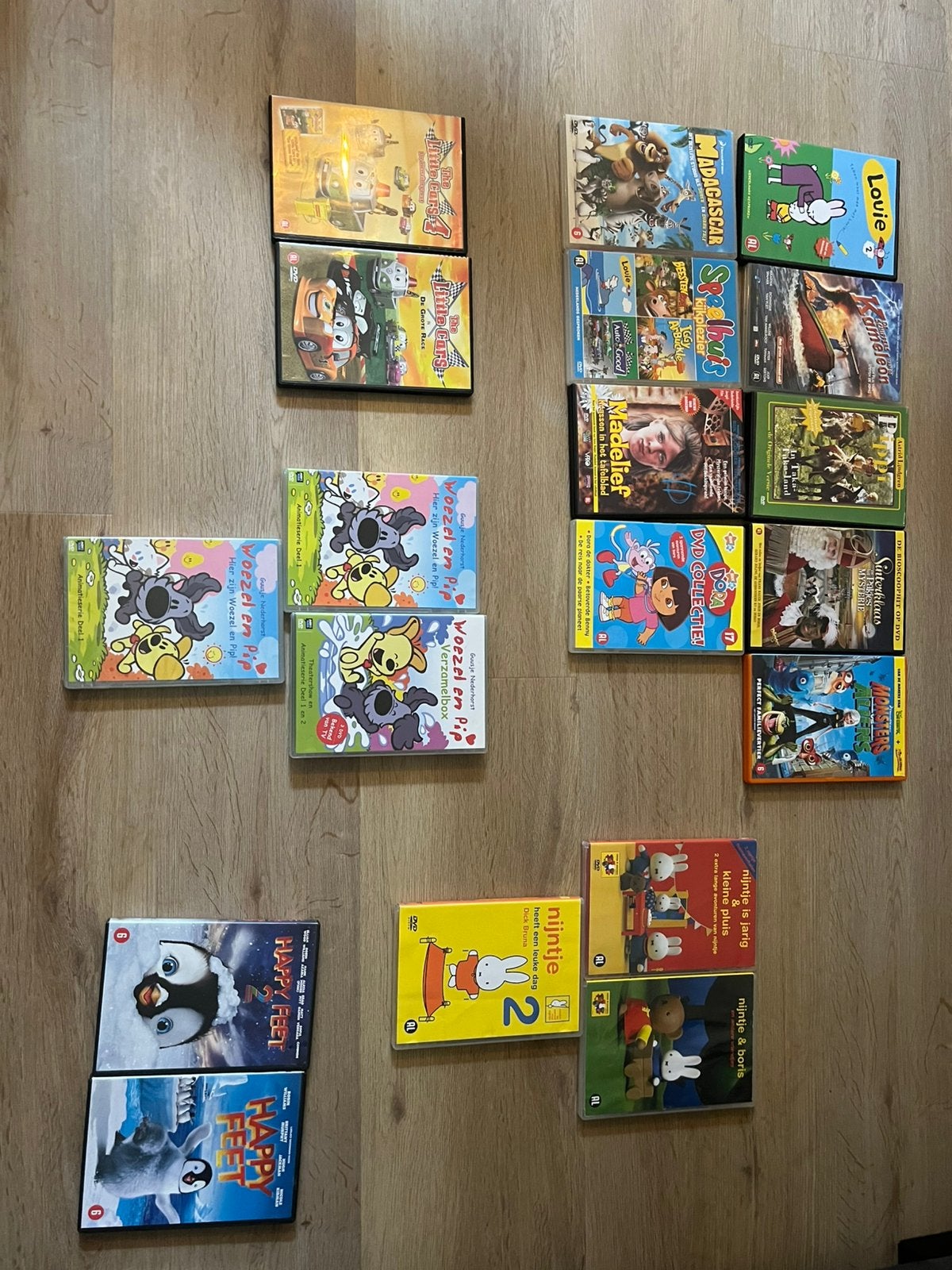 Diverse kleuter dvd’s, Cd's en Dvd's, Dvd's | Kinderen en Jeugd, Alle leeftijden, Ophalen, Zo goed als nieuw
