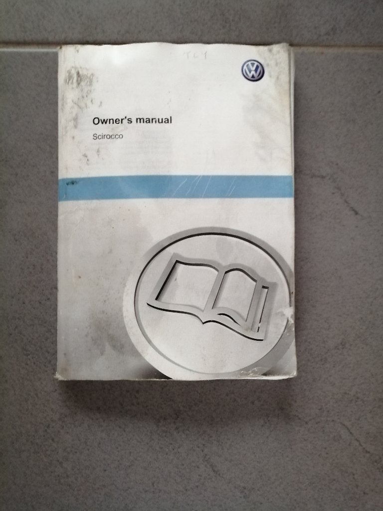Gebruikershandleiding VW SCIROCCO  2006/2012 (engels), Auto diversen, Handleidingen en Instructieboekjes, Ophalen of Verzenden