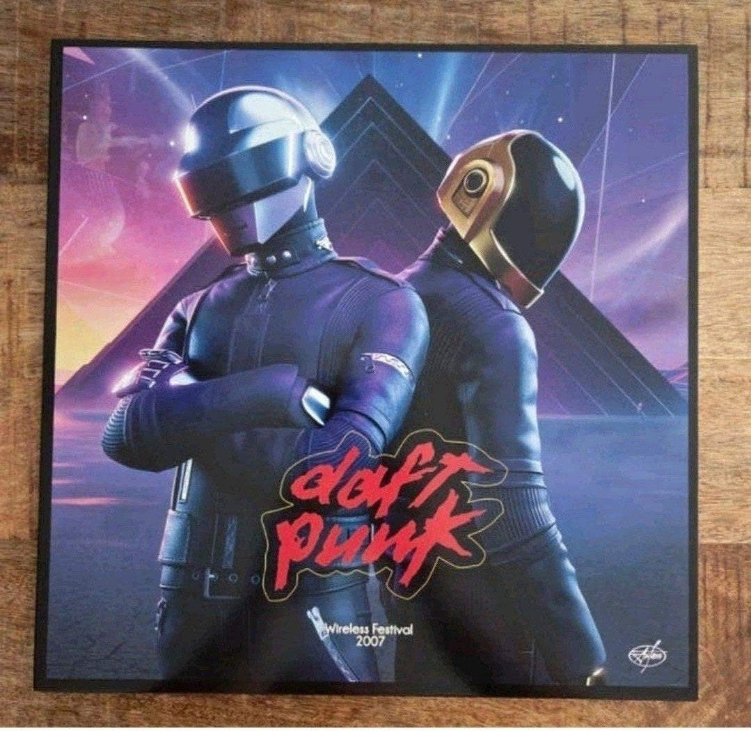Lp Daft punk wireless festival 2007, Ophalen of Verzenden, Zo goed als nieuw, 12 inch