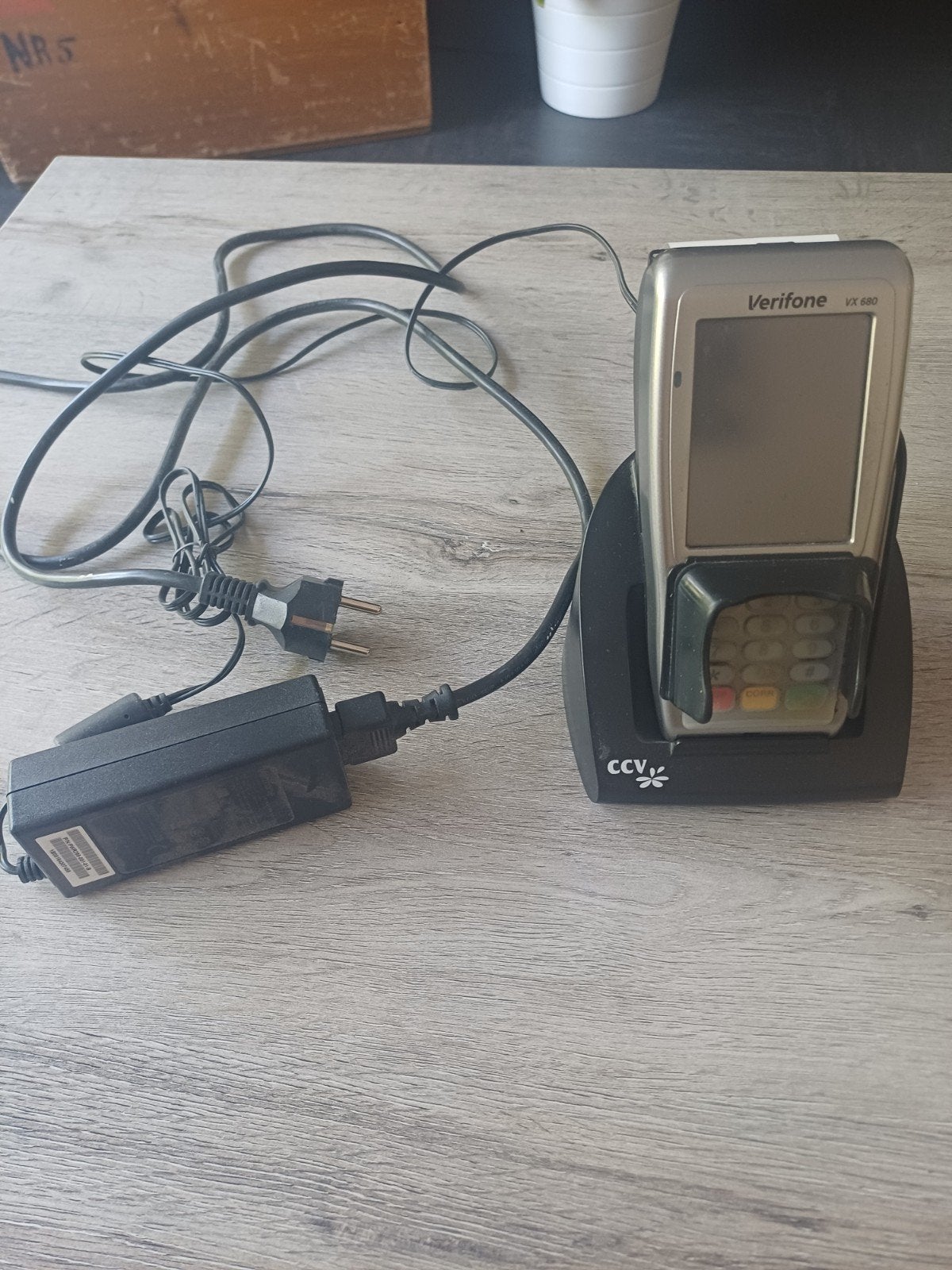 Verifone VX 680 pinautomaat met CCV laadstation, Ophalen of Verzenden