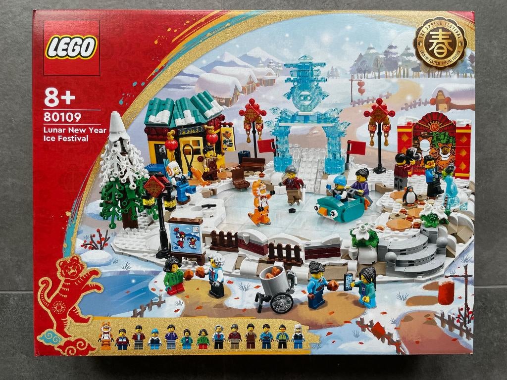 LEGO Lunar (80109) Chinees Nieuwjaar ijs Festival *Nieuw*, Overige thema's, Lego, Nieuw, Ophalen of Verzenden