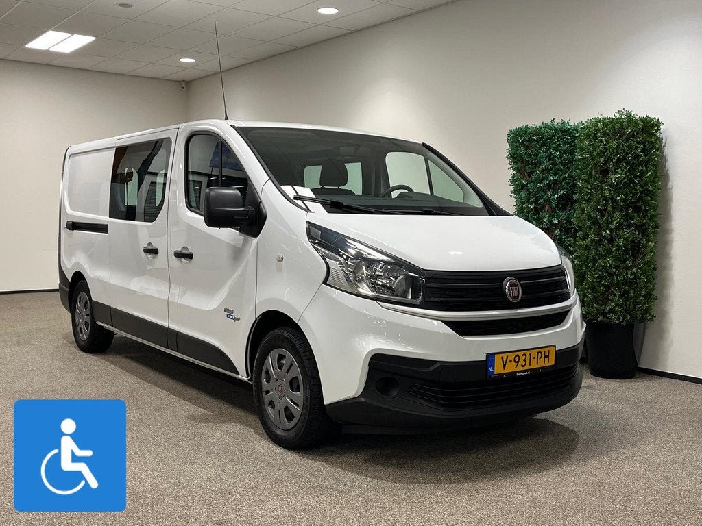Fiat Talento L2H1 Rolstoelbus, Auto's, 12 maanden, Gebruikt, 4 cilinders, Wit