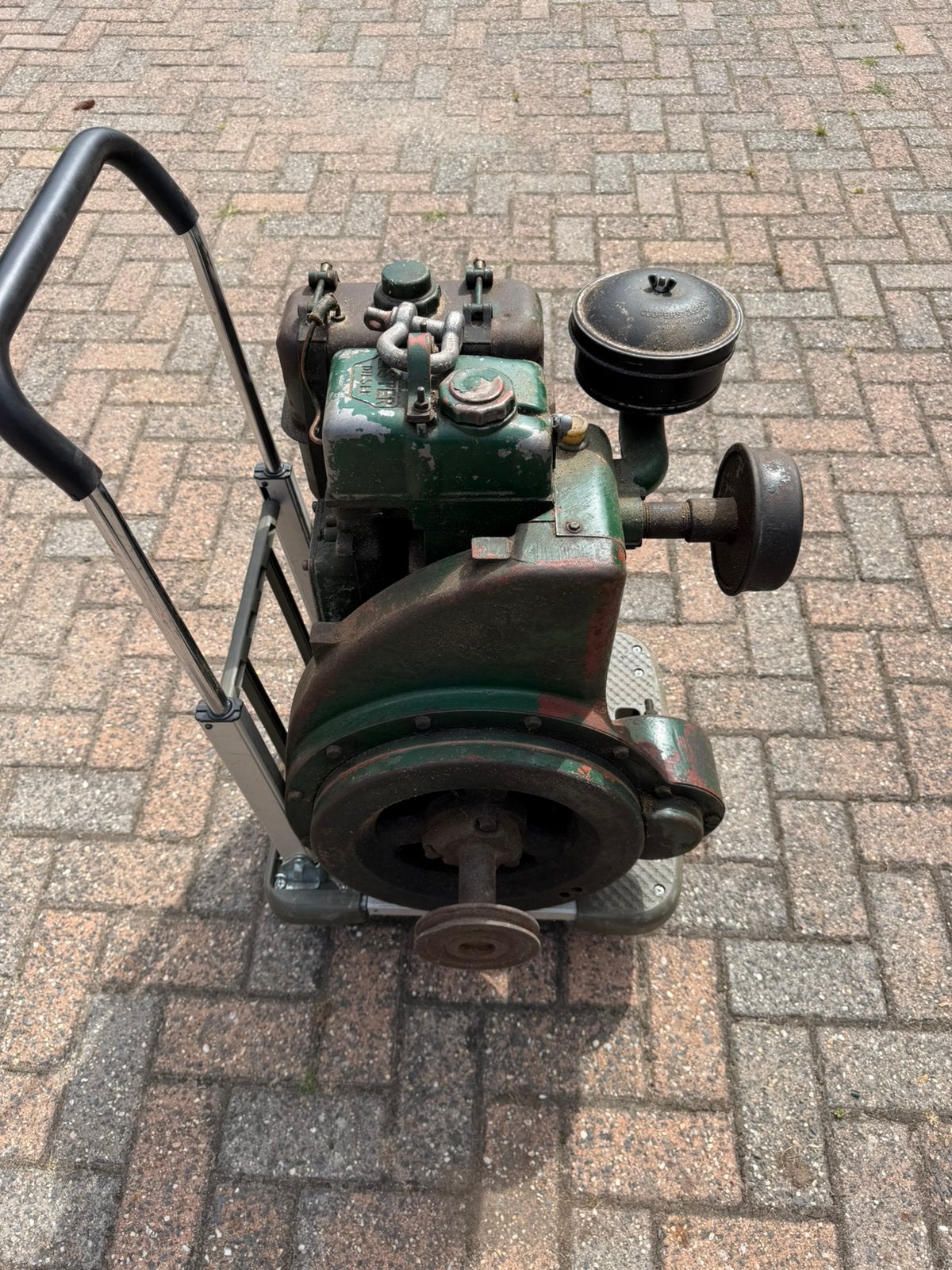 Lister stationair motor, Ophalen, Zo goed als nieuw