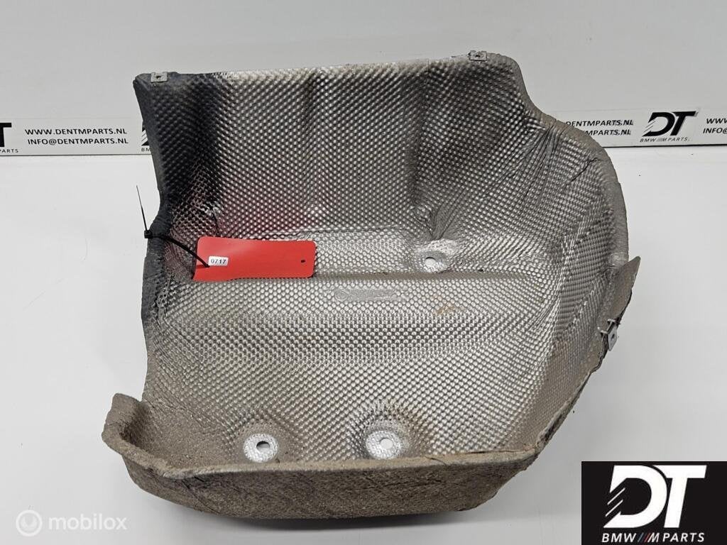 Hitteschild einddemper links BMW E63 E64 M6 51487897777, Auto-onderdelen, Uitlaatsystemen, Gebruikt, Ophalen of Verzenden, BMW