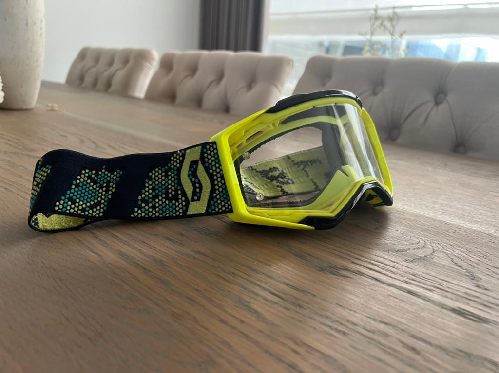 Scott prospect motocross bril ZGAN, Motoren, Kleding | Motorkleding, Ophalen of Verzenden, Tweedehands, Overige typen