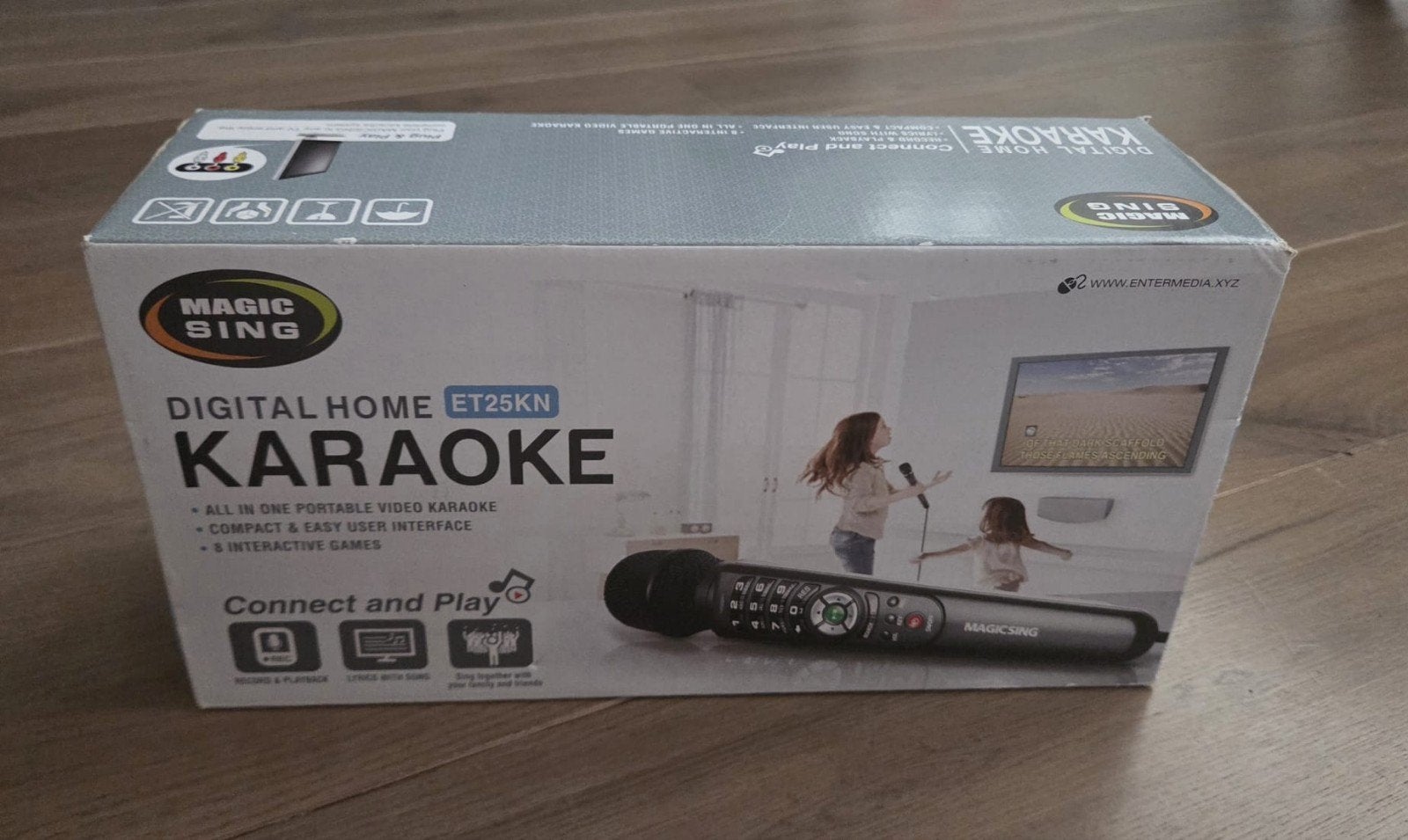 Magic sing karaoke microfoon, Audio, Tv en Foto, Karaoke-apparatuur, Ophalen of Verzenden