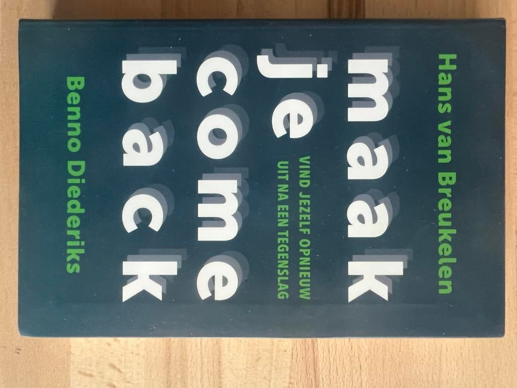 Maak je comeback van breukelen, Boeken, Ophalen of Verzenden, Beta, Zo goed als nieuw, HBO
